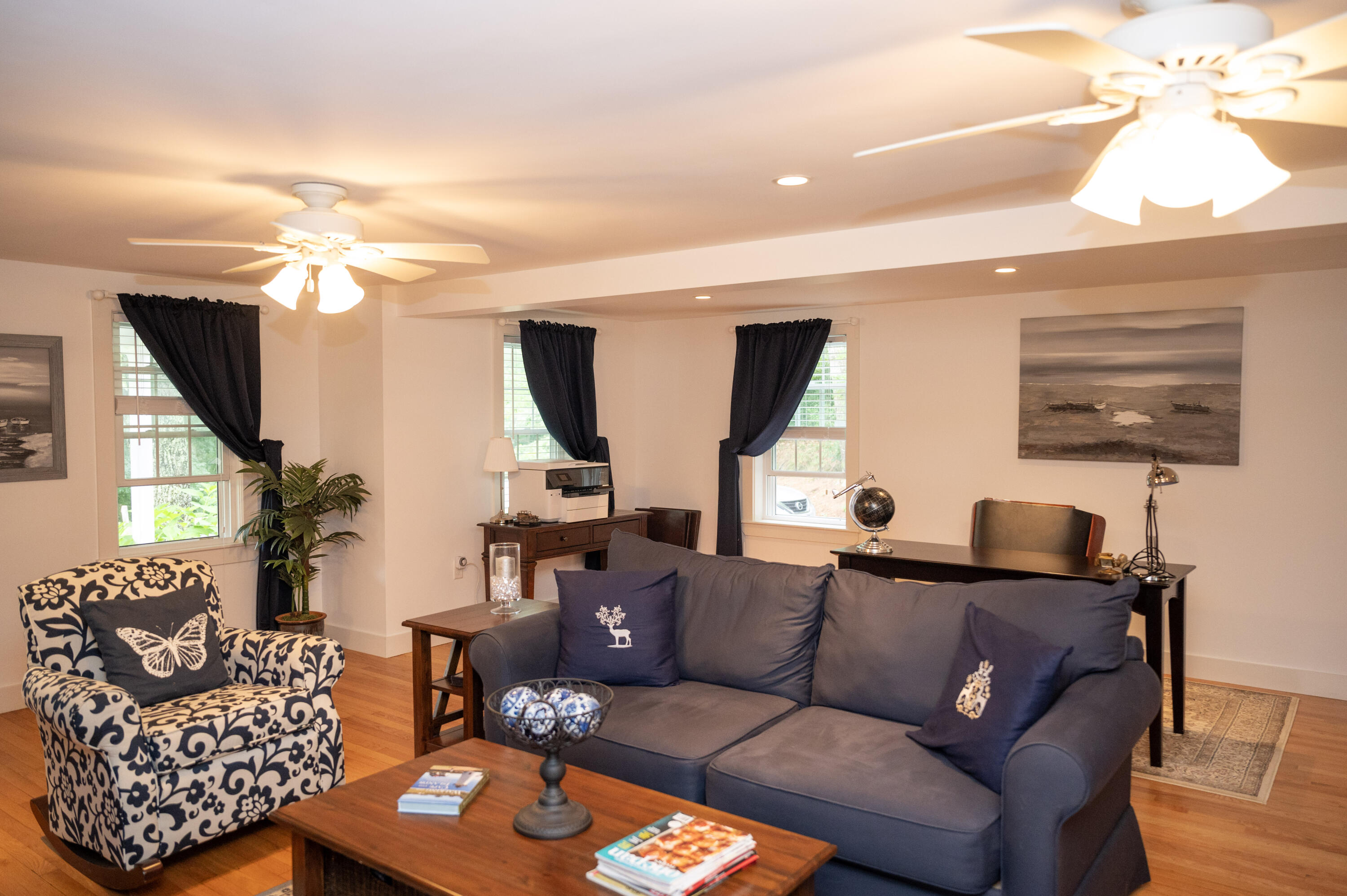 46 Bournedale Road Buzzards Bay, MA 02532 - Photo 9 of 46 a living room with furniture a chandelier and a window