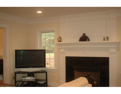 29 July Road Sudbury, MA 01776 - Photo 6 of 9 a living room with a fireplace and a flat screen tv