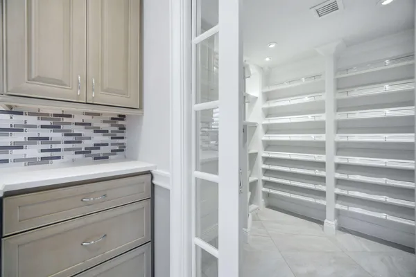 a view of closet area