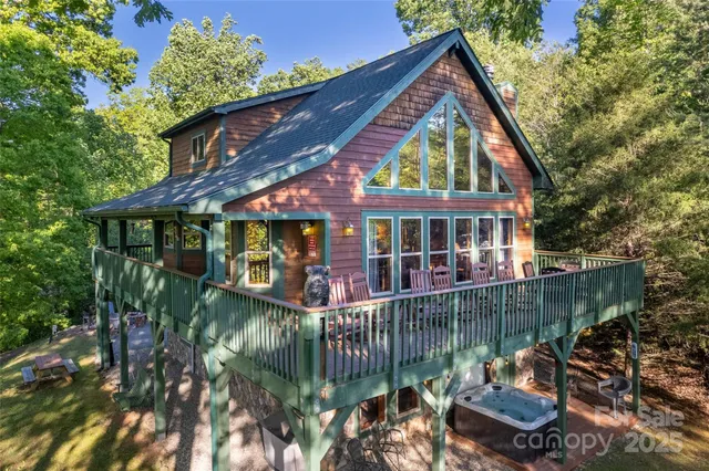 front view of house with a small yard
