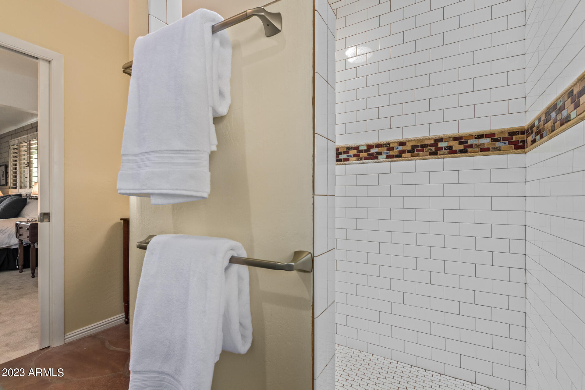 7655 East Rocking Chair Road Carefree, AZ 85377 - Photo 17 of 44 Tiled Walk-in Shower