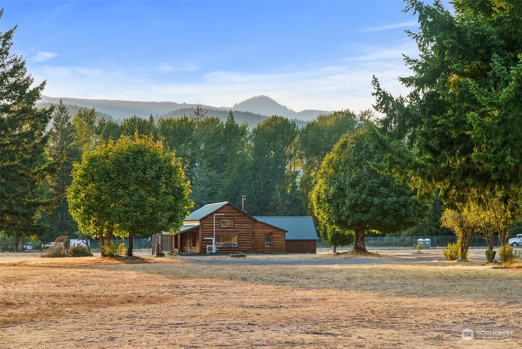 111 Huntington Road Packwood, WA 98361 - Photo 2 of 40 a view of a town with large trees