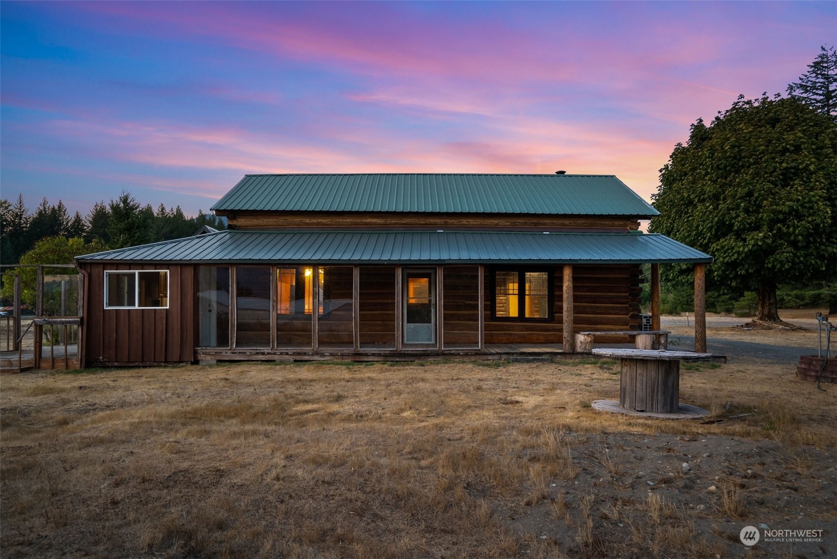 111 Huntington Road Packwood, WA 98361 - Photo 33 of 40 a front view of a house with a yard