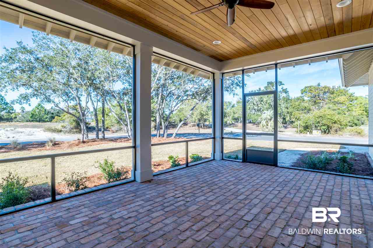 32090 River Cove Orange Beach, AL 36561 - Photo 28 of 28 Cypress ceilings & brick floor