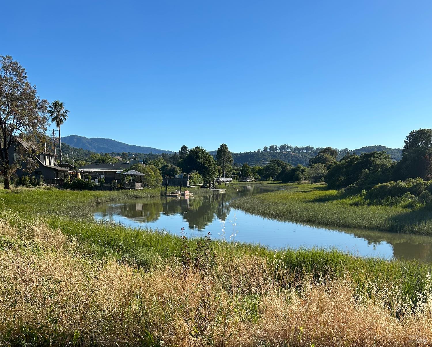 36 Schmidt Lane San Rafael, CA 94903 - Photo 31 of 34 A view of Las Gallinas Creek as seen from the grassy area near the pool