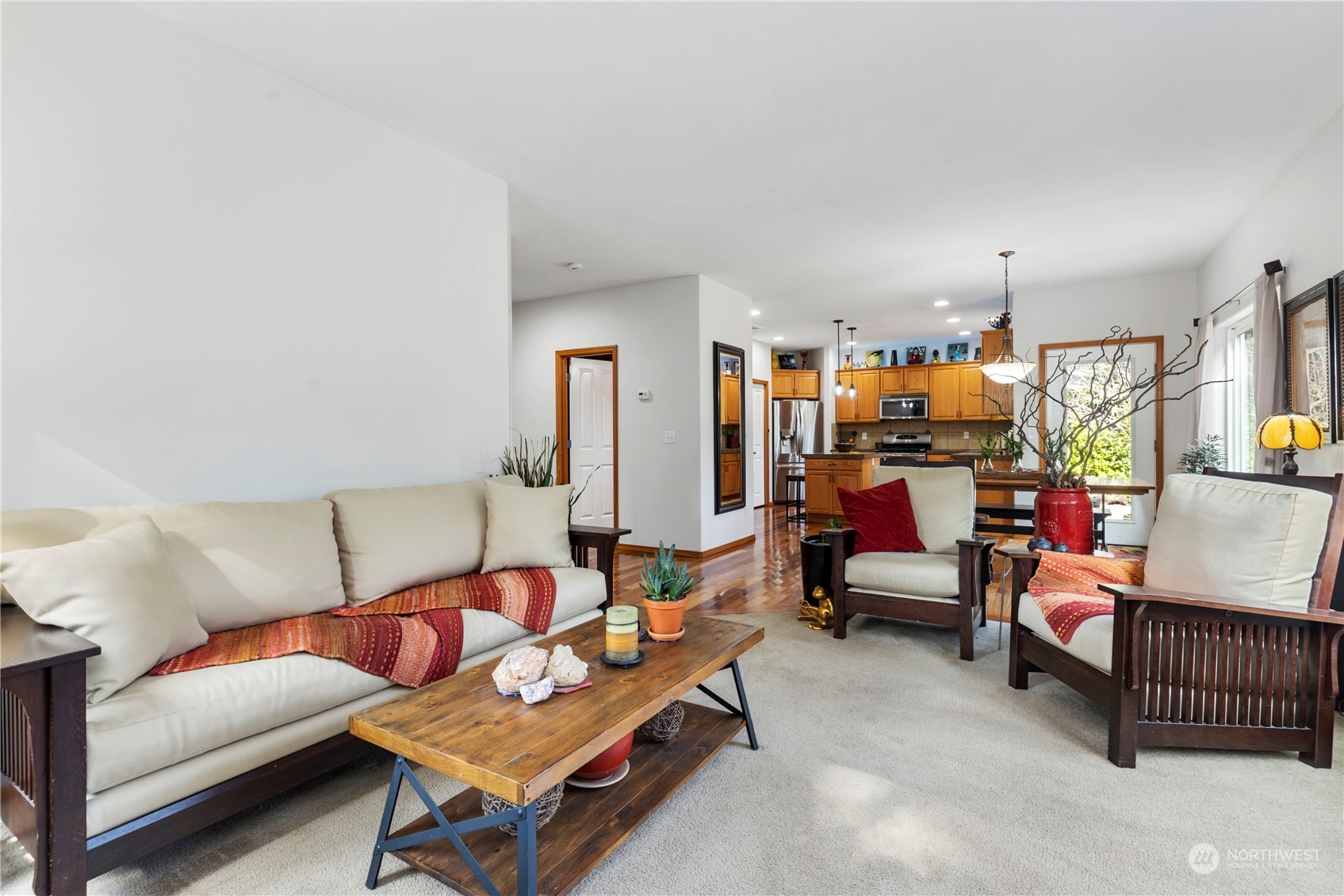 4712 152nd Place Southeast Bothell, WA 98012 - Photo 10 of 31 a living room with furniture and a flat screen tv