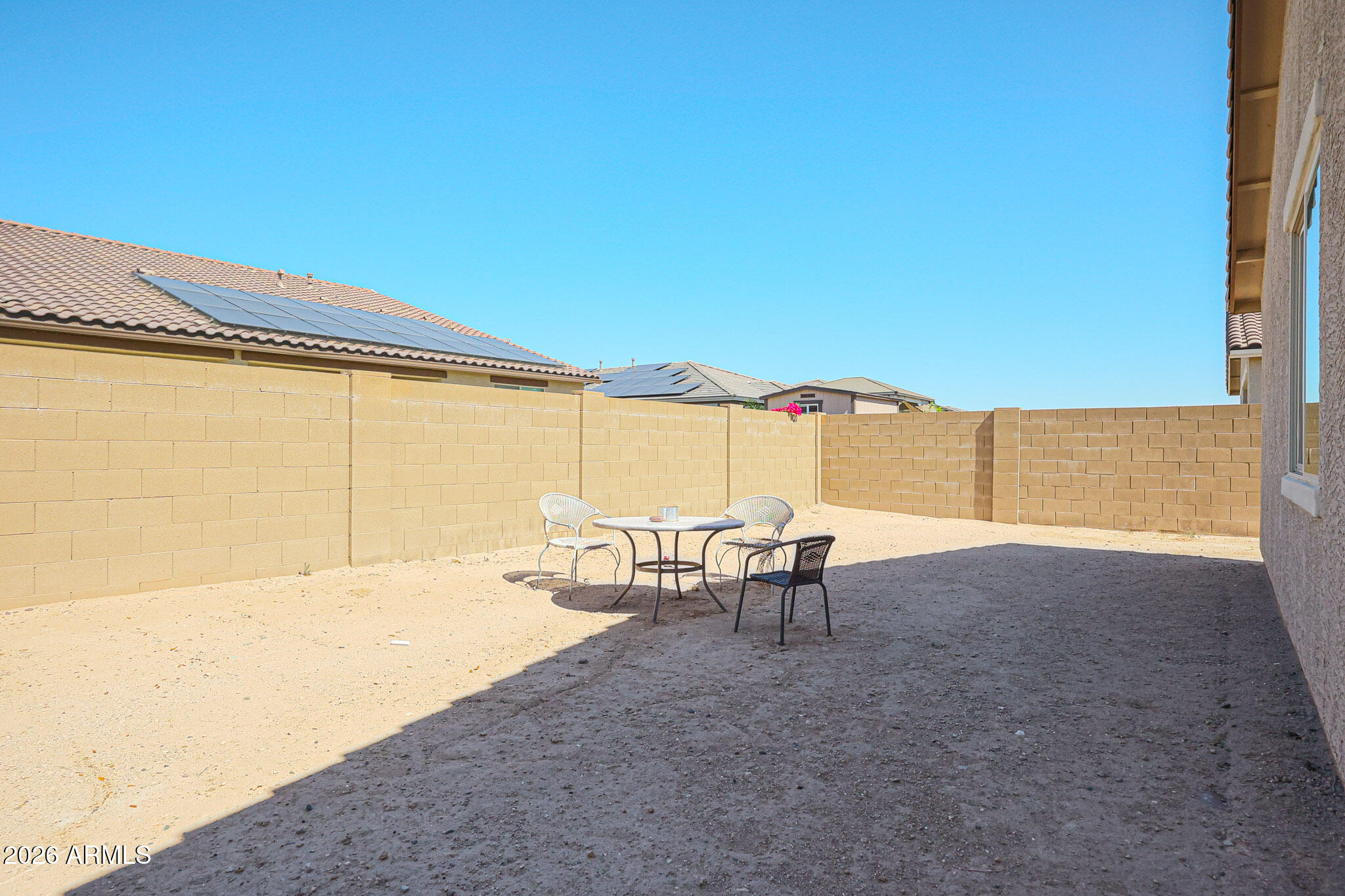 17592 West Hadley Street Goodyear, AZ 85338 - Photo 19 of 20 a view of outdoor space with seating area