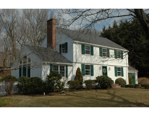 129 Bristol Road Wellesley, MA 02481 - Photo 1 of 1 a front view of a house with a yard