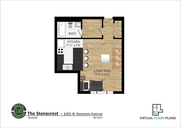 a view of a patio with a table chairs and a potted plant