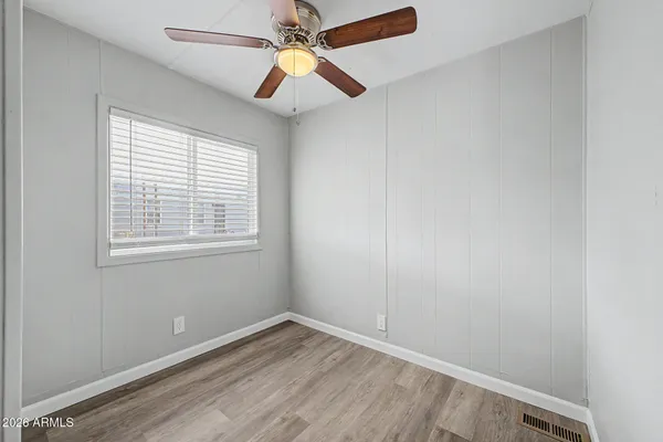 wooden floor in an empty room