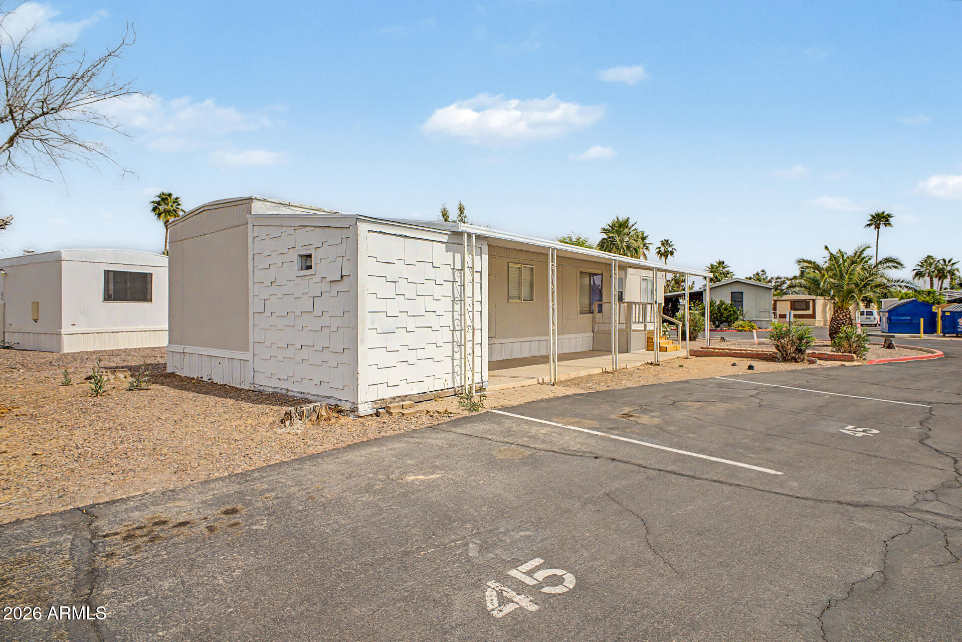 555 West Warner Road, Unit 45 Chandler, AZ 85225 - Photo 2 of 22 a view of a house with a street