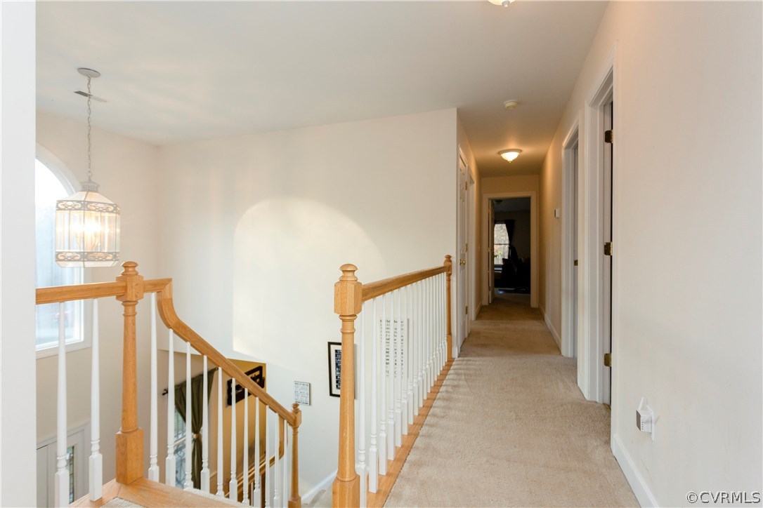 10201 Taylor Road Chesterfield, VA 23838 - Photo 23 of 50 a view of a hallway with wooden floor and entryway
