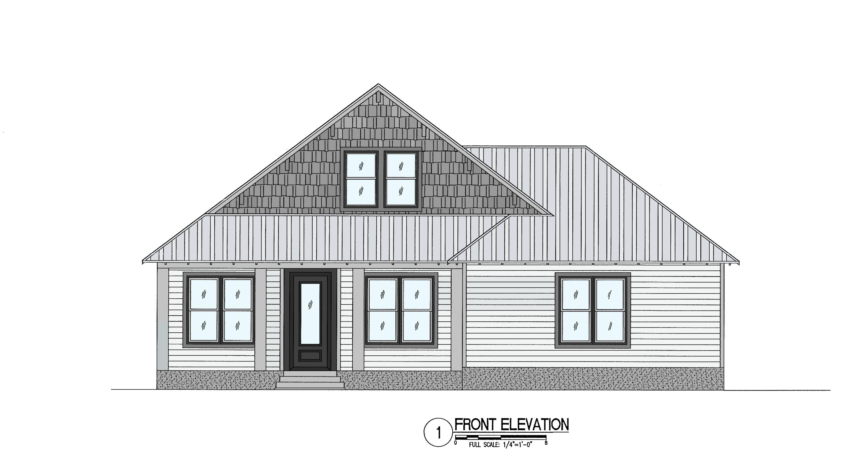 Tbd-lot8 Hillcrest Road Santa Rosa Beach, FL 32459 - Photo 5 of 5 HC_front elevation_rev4_