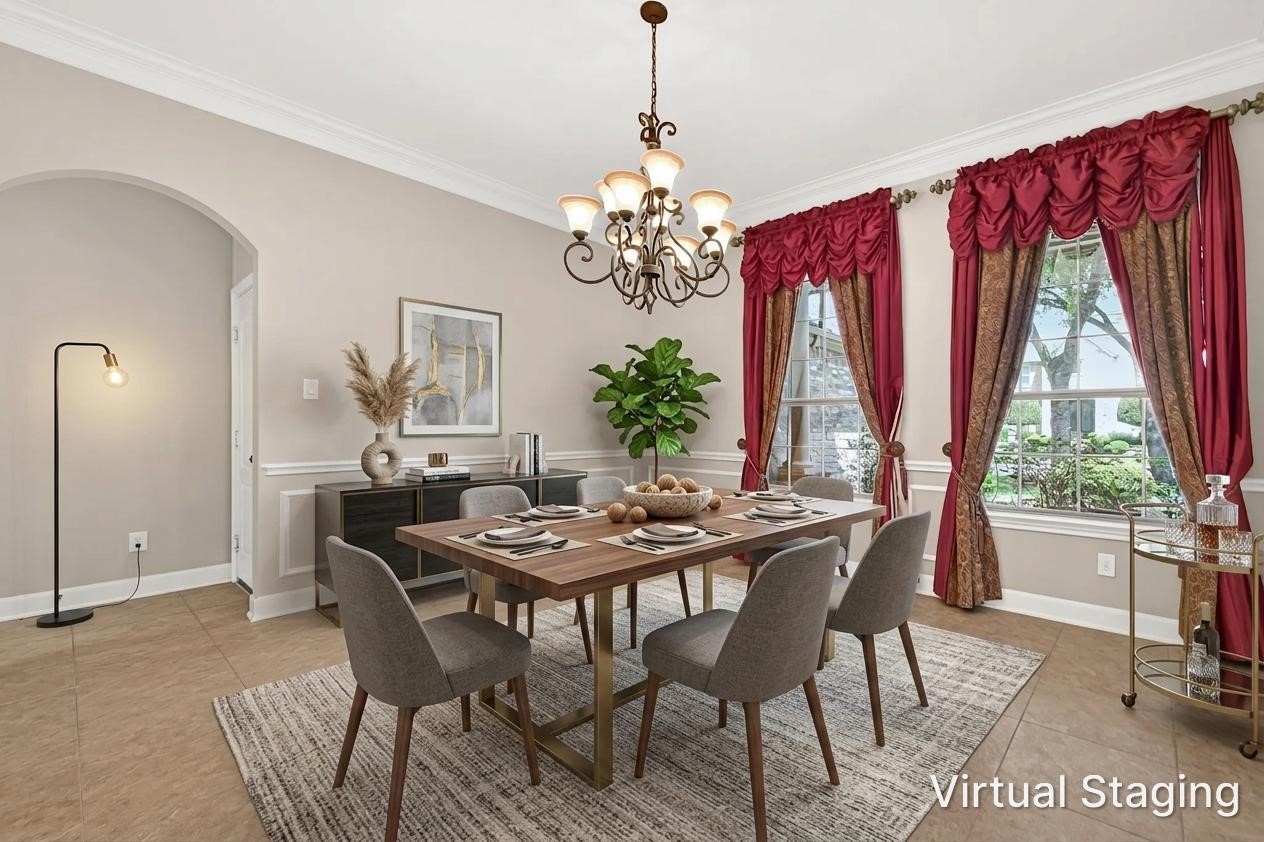 2310 Spring Lake Park Lane Spring, TX 77386 - Photo 5 of 47 a view of a dining room with furniture and window
