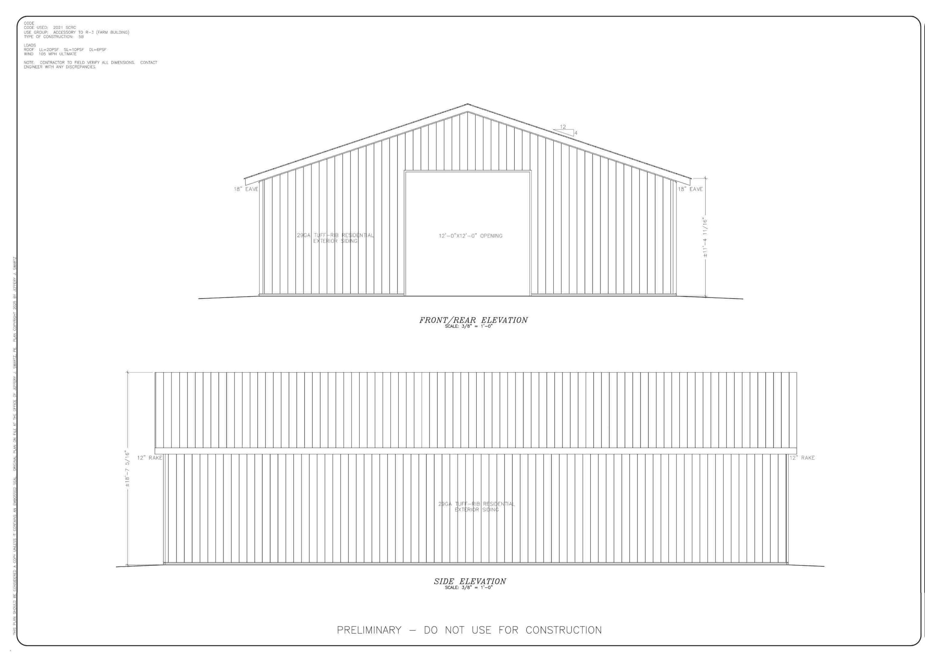 554 Point Comfort Road Moncks Corner, SC 29461 - Photo 11 of 14 Proposed-Barn-sc