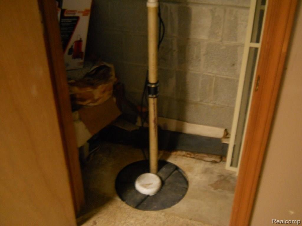 3321 Bishop Road Dryden, MI 48428 - Photo 17 of 27 Basement sump.