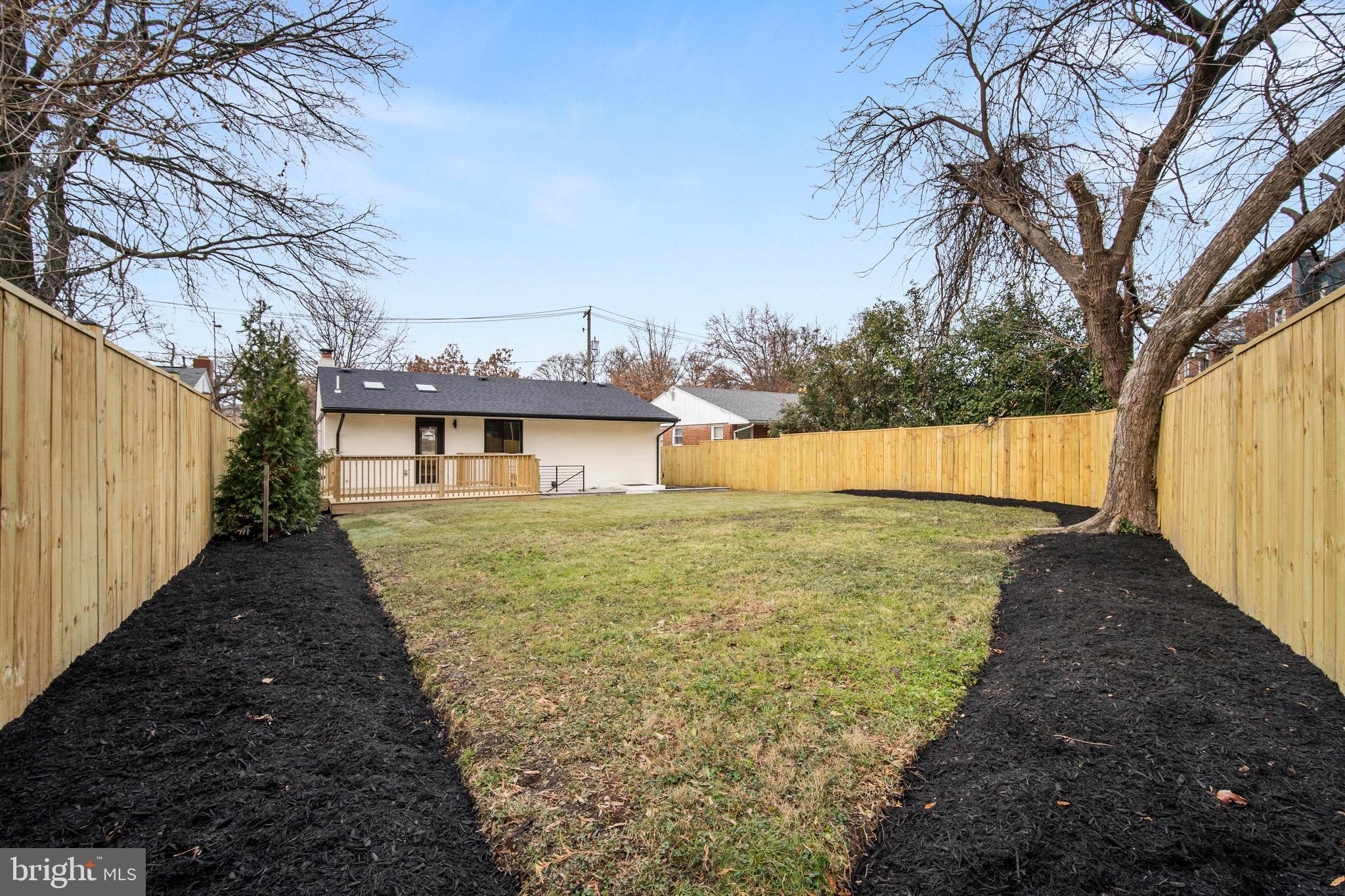 6609 3rd Street Northwest Washington, DC 20012 - Photo 39 of 42 Manicured Backyard