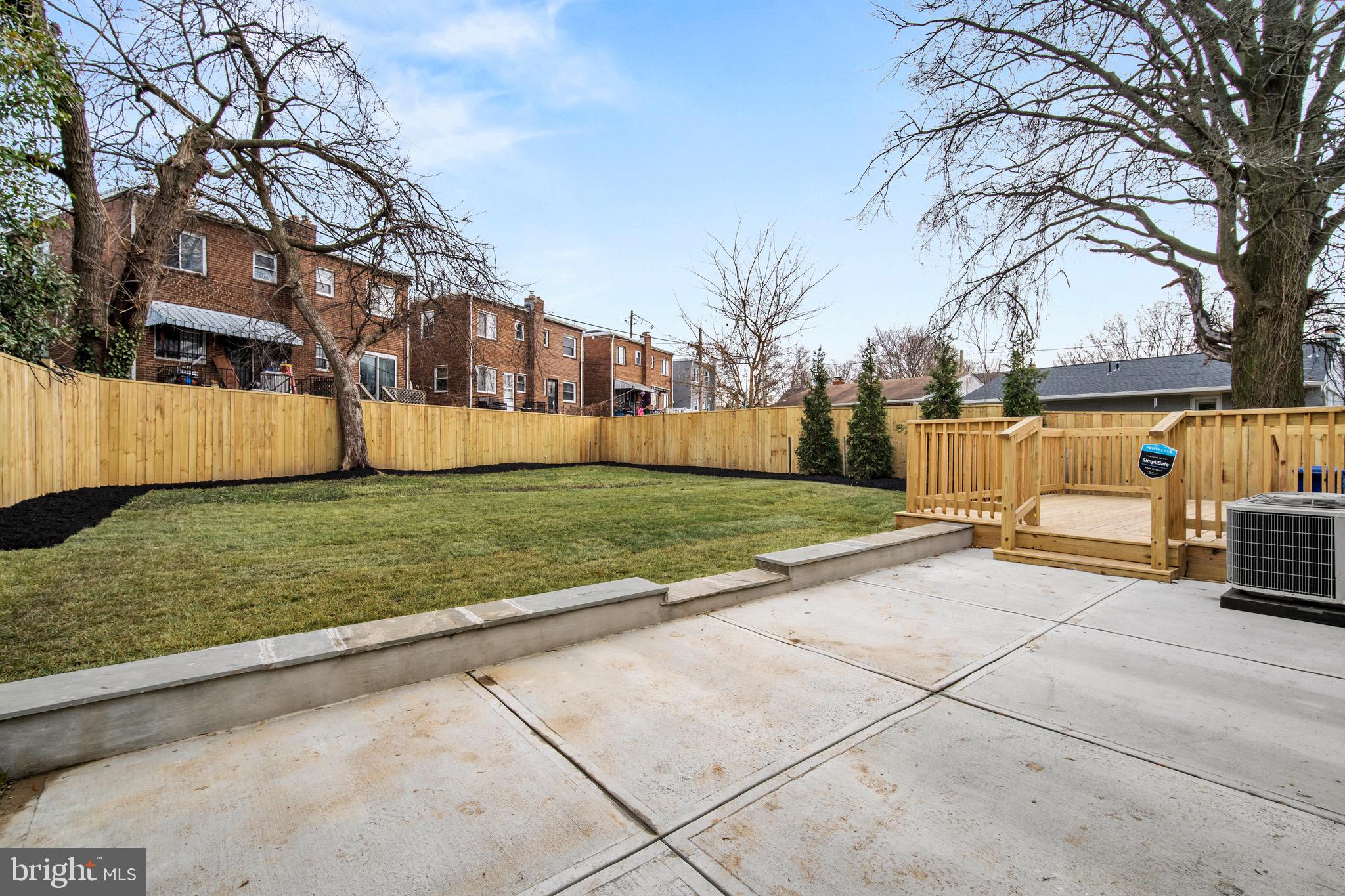 6609 3rd Street Northwest Washington, DC 20012 - Photo 41 of 42 Exterior Patio