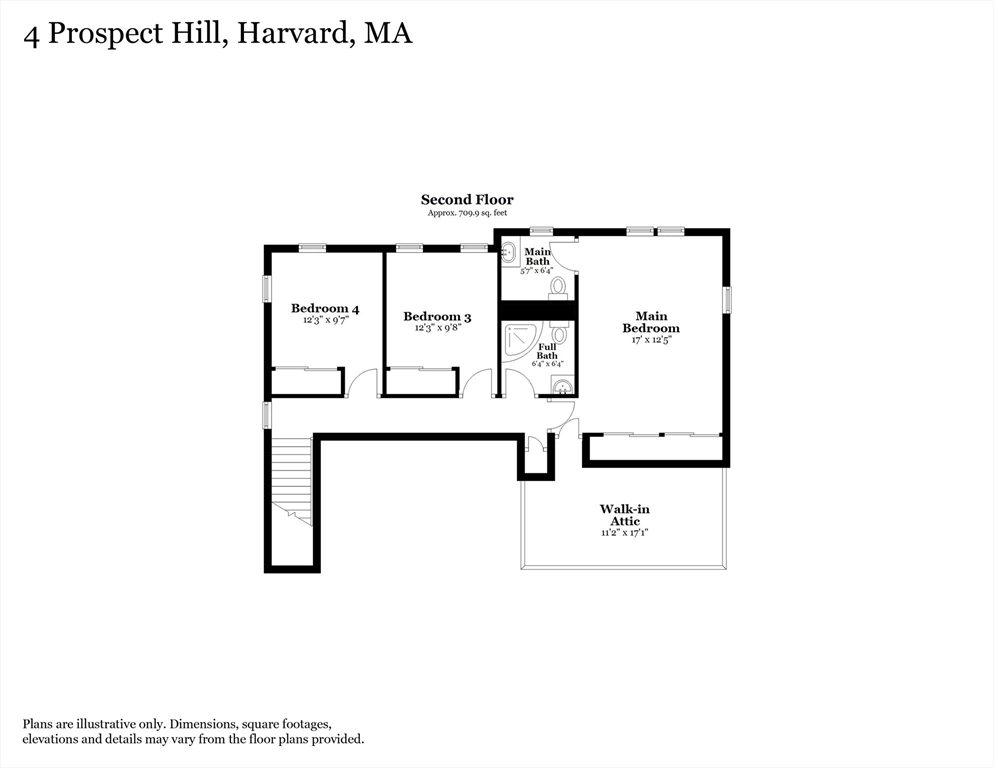 4 Prospect Hill Road Harvard, MA 01451 - Photo 36 of 37 a picture of a floor plan
