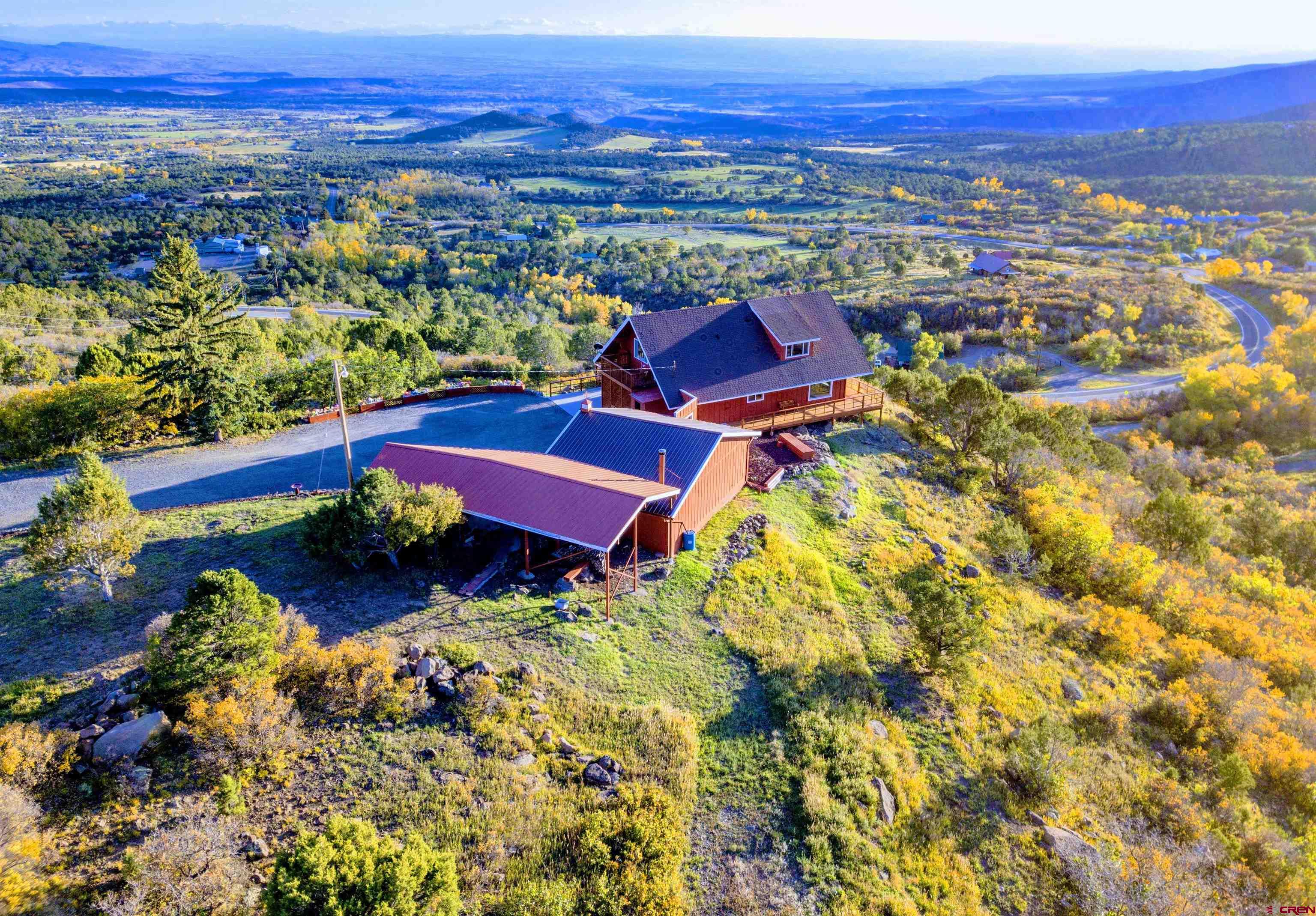 a view of a city with ocean view