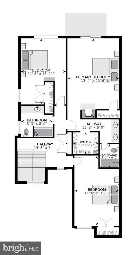 2262 Cedar Cove Court Reston, VA 20191 - Photo 71 of 72 Upper level floorplan