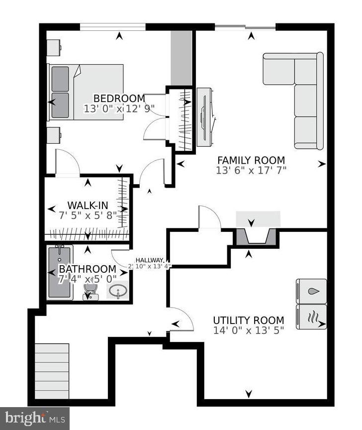 2262 Cedar Cove Court Reston, VA 20191 - Photo 72 of 72 Lower level floorplan