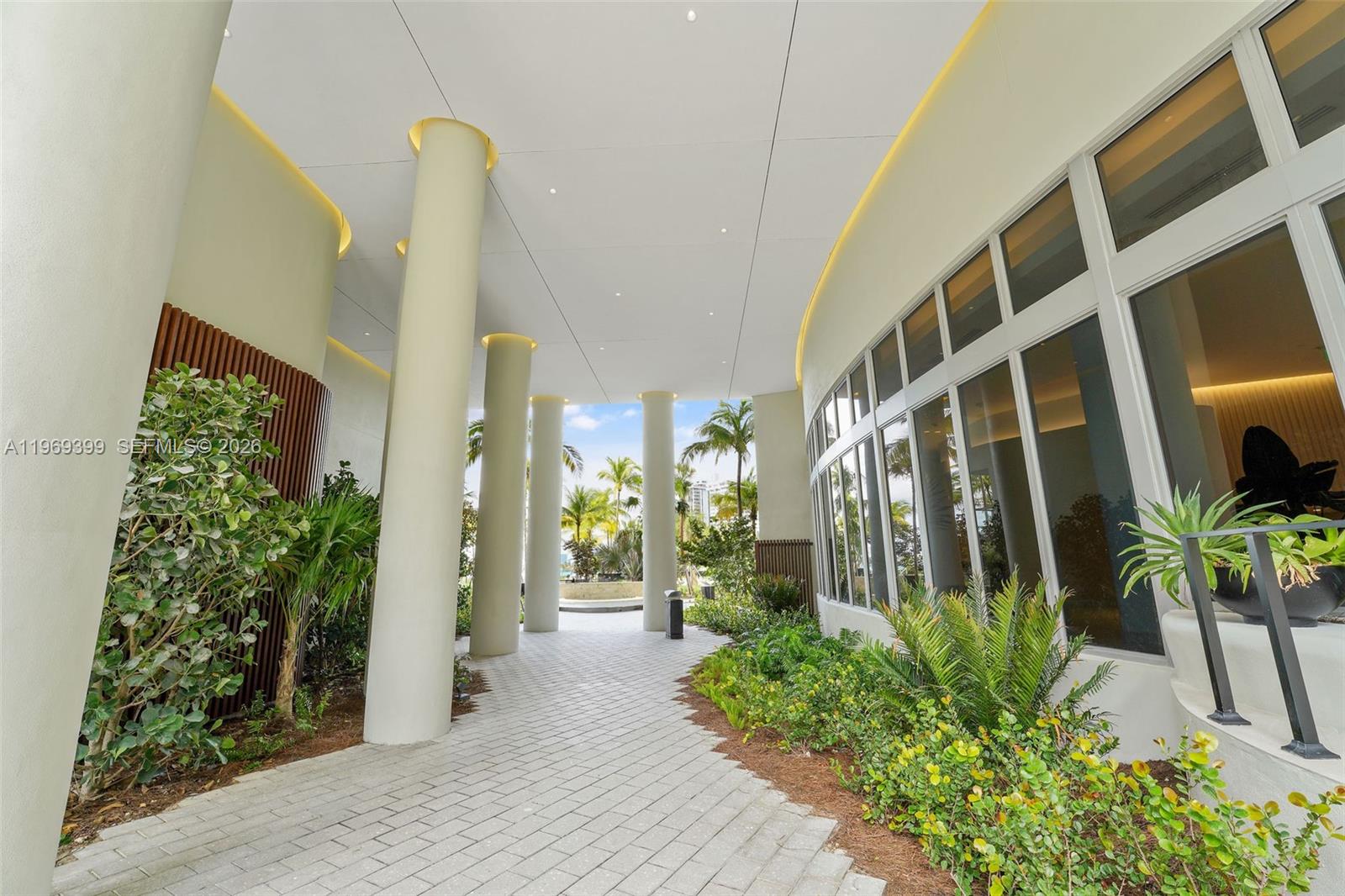 1504 Bay Road, Unit N1208 Miami Beach, FL 33139 - Photo 69 of 84 a view of front door and potted plants