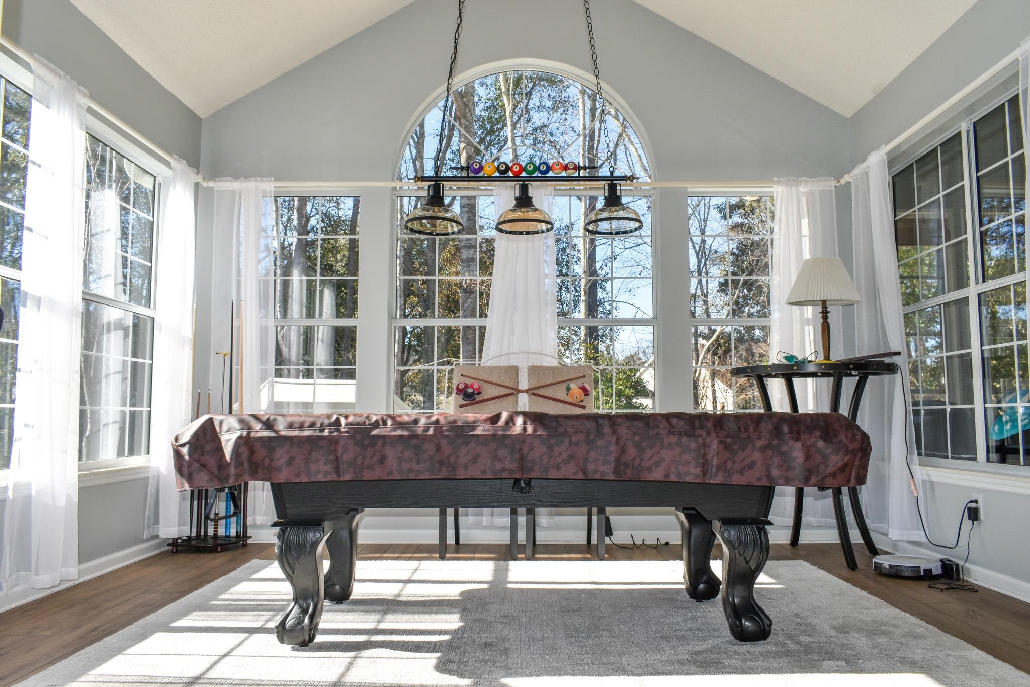 1670 Sedgefield Drive Murrells Inlet, SC 29576 - Photo 13 of 14 Dining area featuring wood finished floors and lofted ceiling