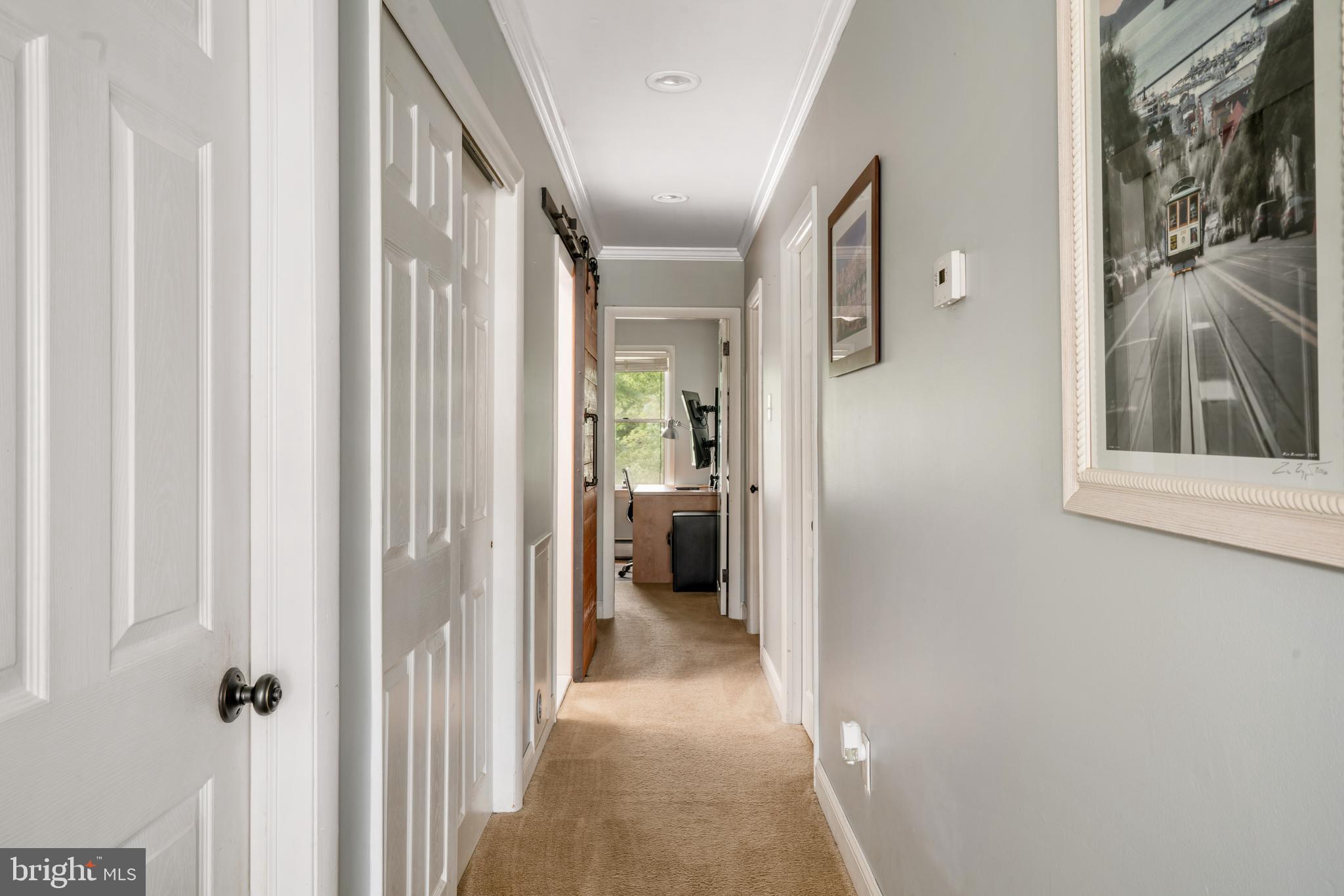 9020 Cloverly Road Philadelphia, PA 19136 - Photo 13 of 41 1st floor hall leading to bathroom and 3 bedrooms