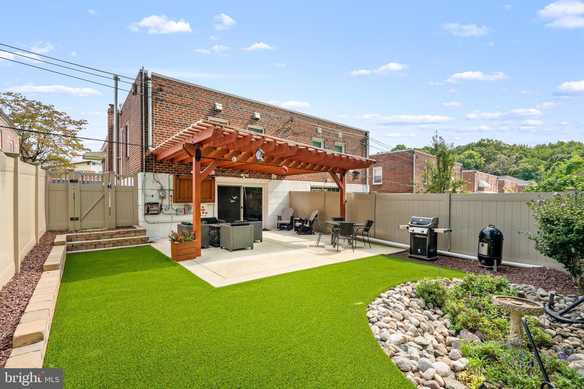 9020 Cloverly Road Philadelphia, PA 19136 - Photo 29 of 41 Artificial Turf - no mud or mowing!