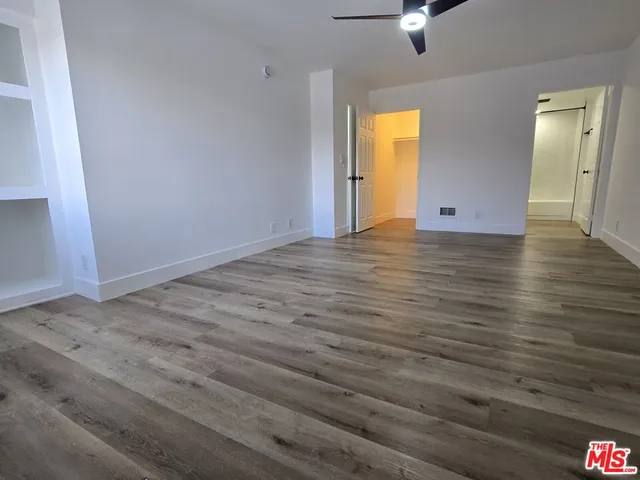wooden floor in an empty room