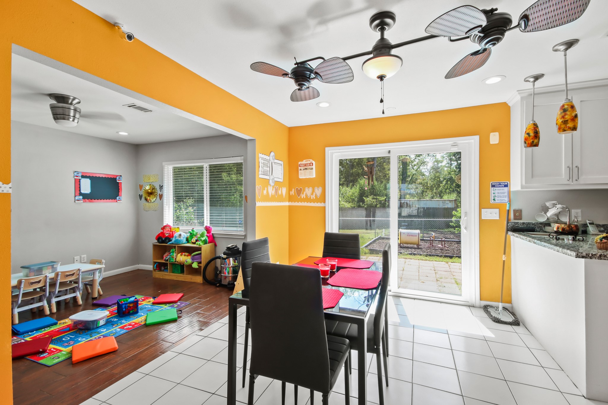 5302 Treaschwig Road Spring, TX 77373 - Photo 13 of 50 a living room with dining room furniture and a window