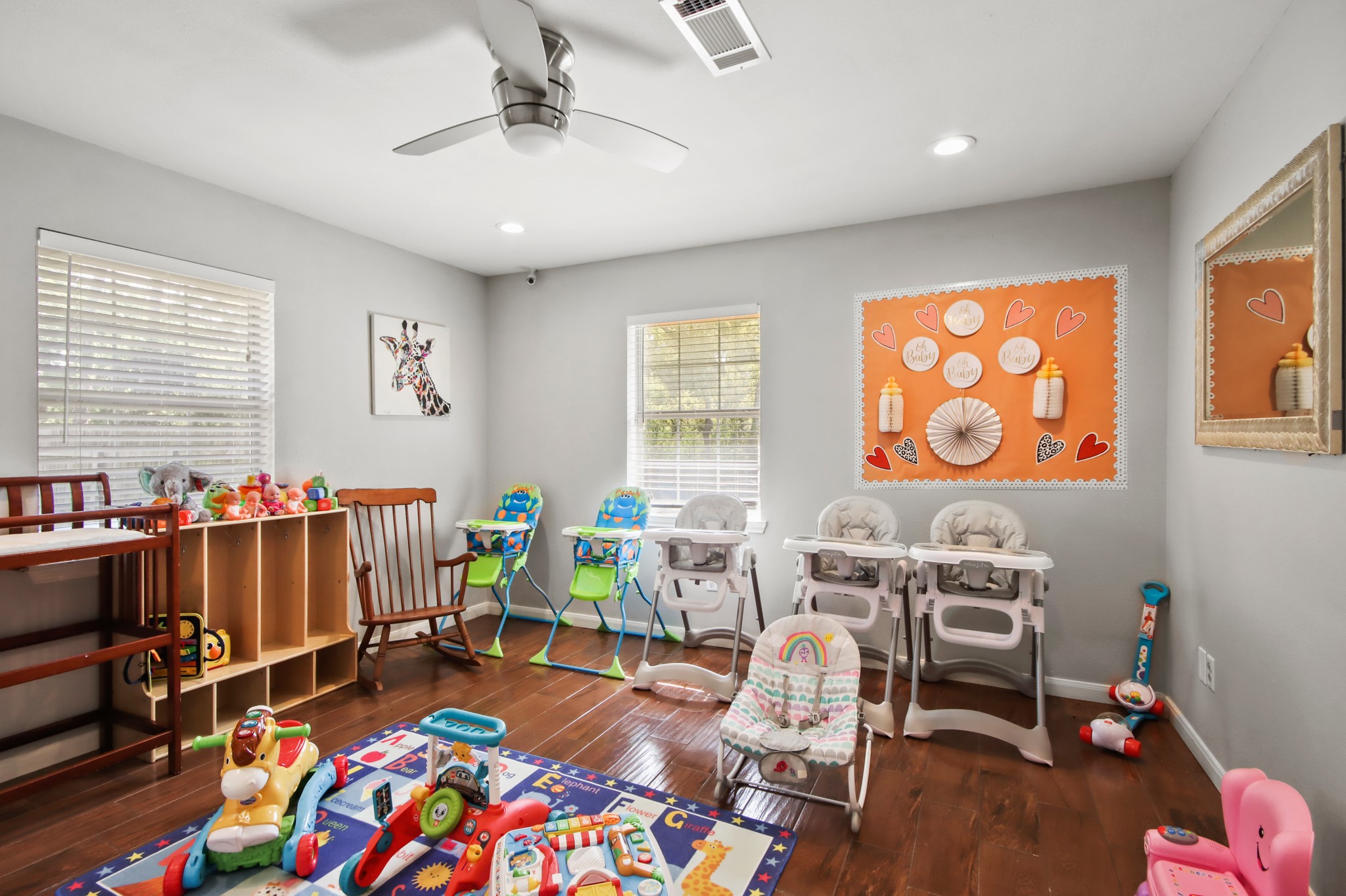 5302 Treaschwig Road Spring, TX 77373 - Photo 19 of 50 a bed room with furniture and a window