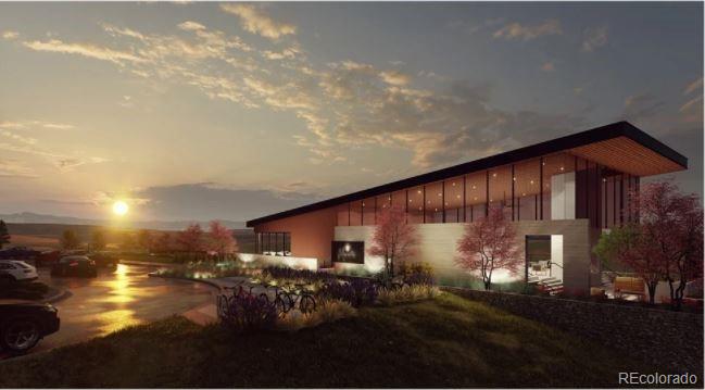 3877 Freestone Point Castle Rock, CO 80108 - Photo 43 of 48 a view of house with yard and sitting area