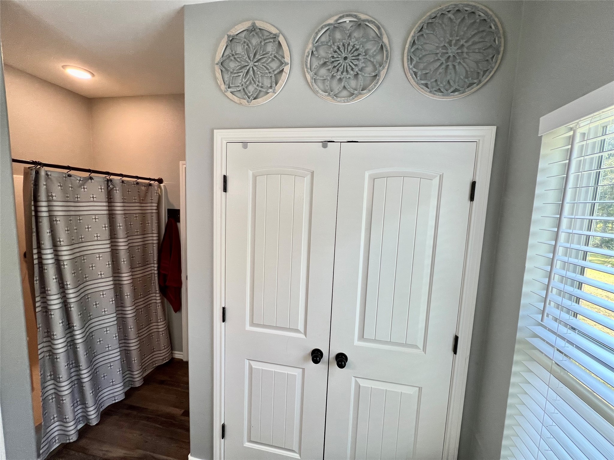 22740 Brazos Circle Damon, TX 77430 - Photo 27 of 30 a view of entryway with wooden floor
