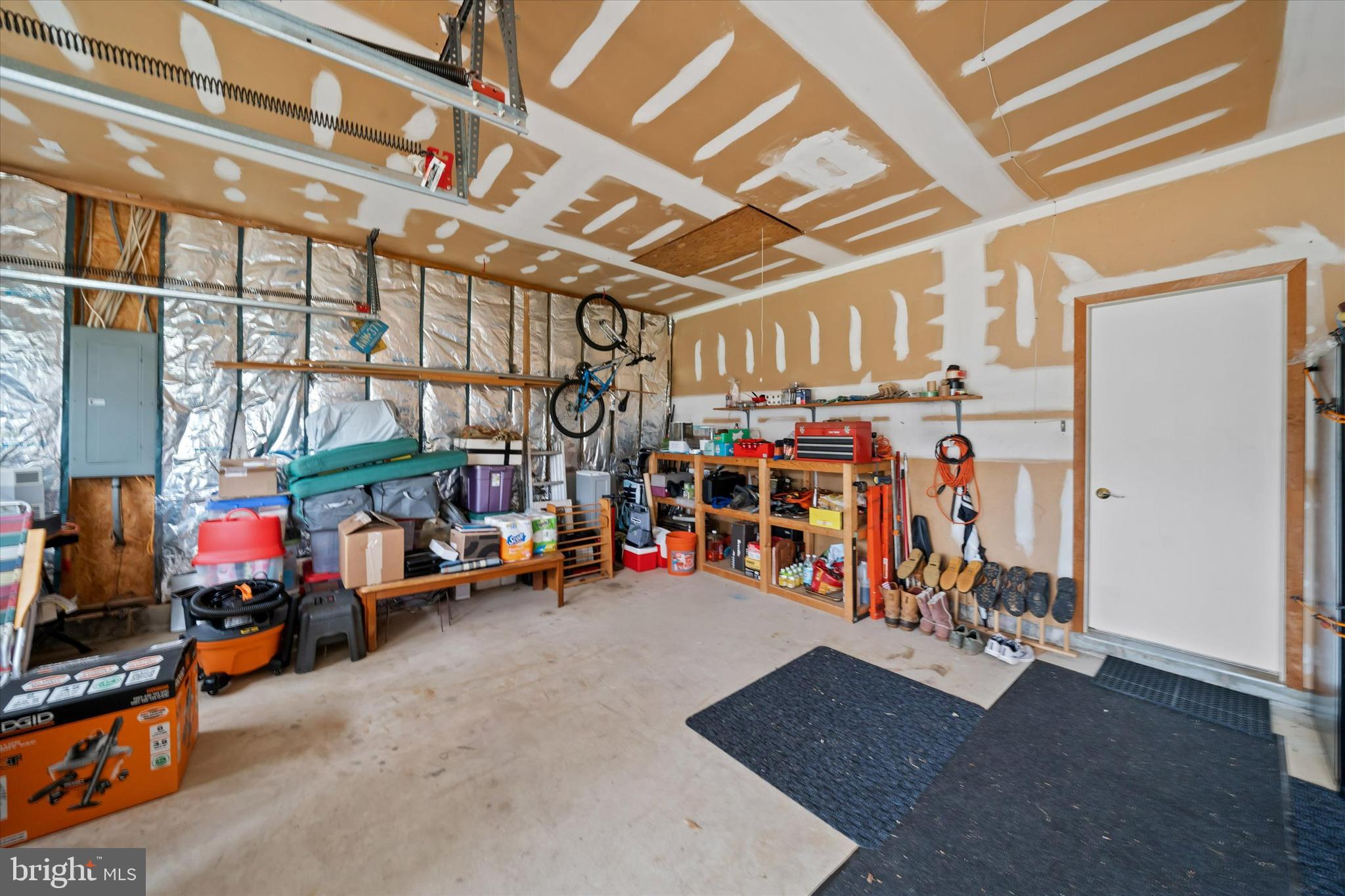710 Fox Chase Circle Bear, DE 19701 - Photo 45 of 55 a view of a garage with rack and bicycle