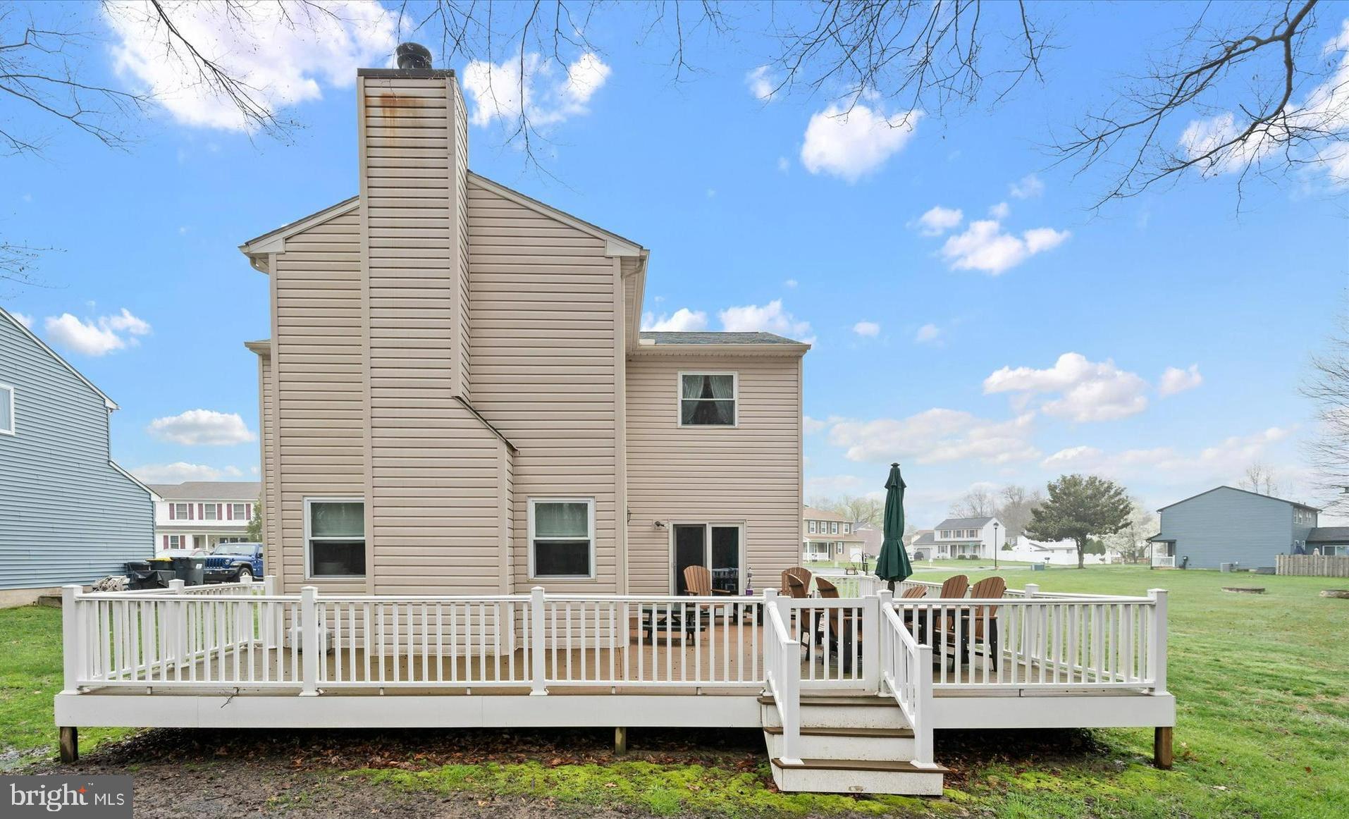 710 Fox Chase Circle Bear, DE 19701 - Photo 48 of 55 a view of a deck with a yard
