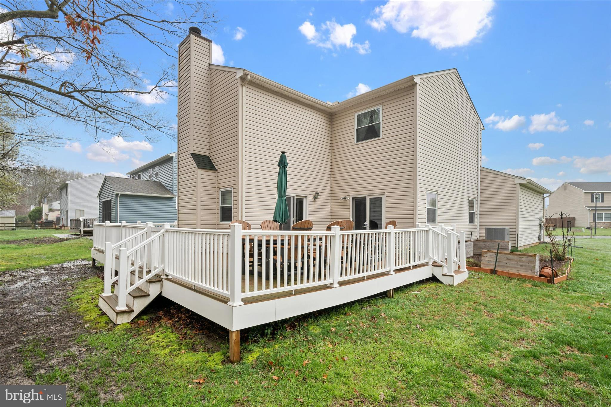 710 Fox Chase Circle Bear, DE 19701 - Photo 49 of 55 a view of a house with backyard and porch