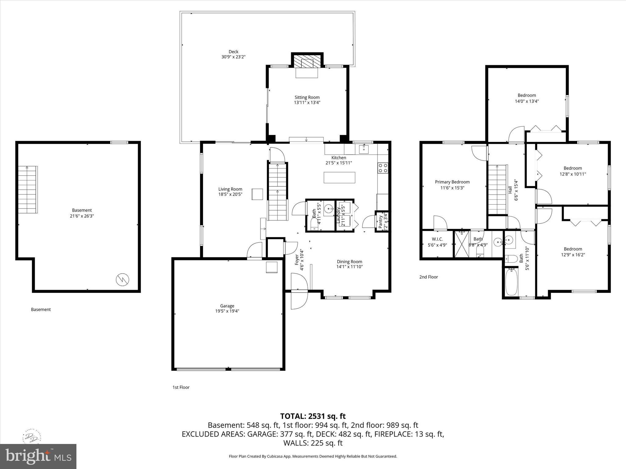 710 Fox Chase Circle Bear, DE 19701 - Photo 53 of 55 a picture of floor plan