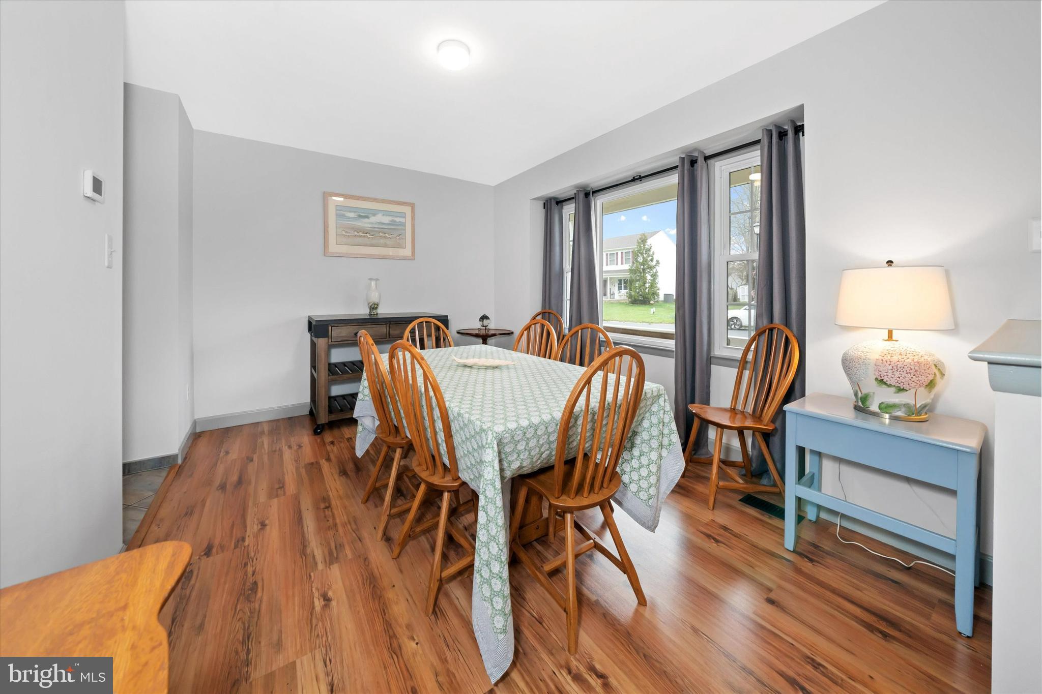710 Fox Chase Circle Bear, DE 19701 - Photo 9 of 55 a view of a dining room with furniture window and wooden floor