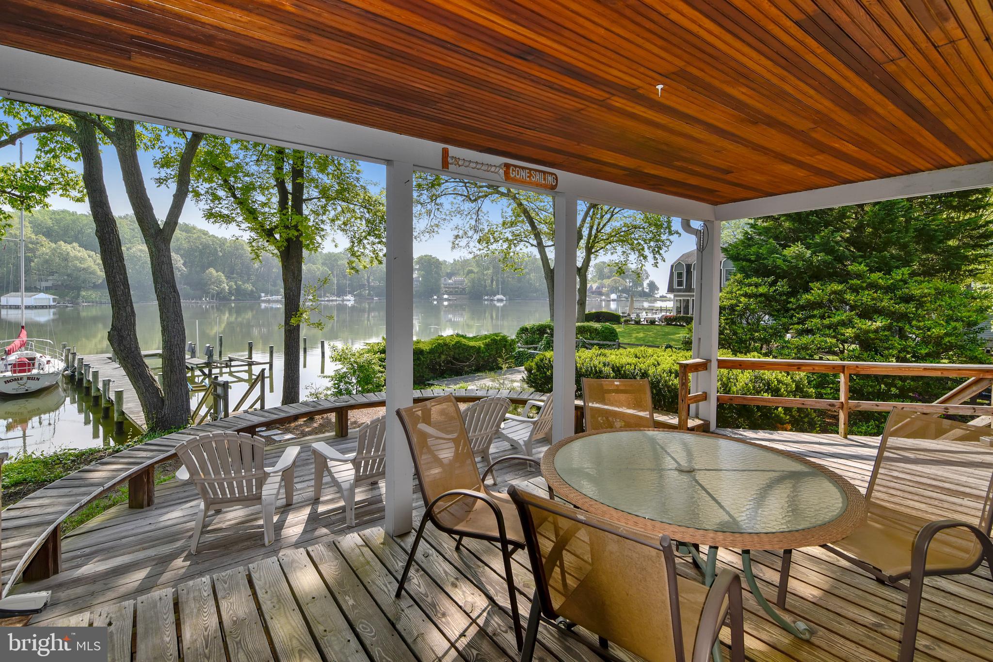 1059 Trails End Road Pasadena, MD 21122 - Photo 1 of 51 Gorgeous views of Park Creek from covered Porch