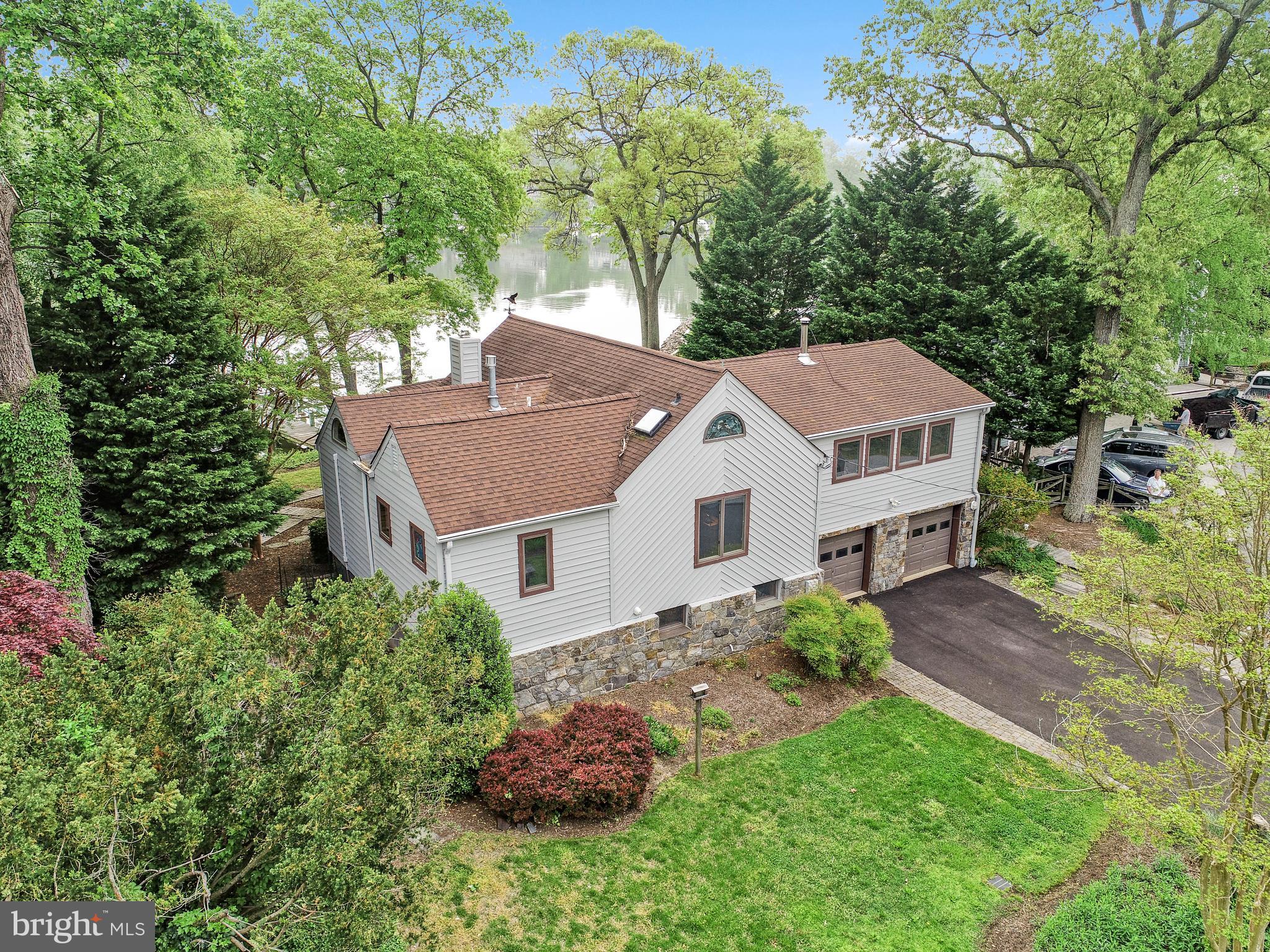 1059 Trails End Road Pasadena, MD 21122 - Photo 26 of 51 Back of house from the air