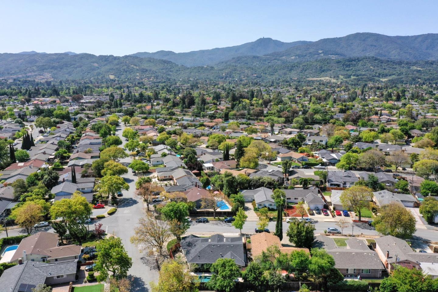 1053 Wallace Drive San Jose, CA 95120 - Photo 36 of 36 an aerial view of a city