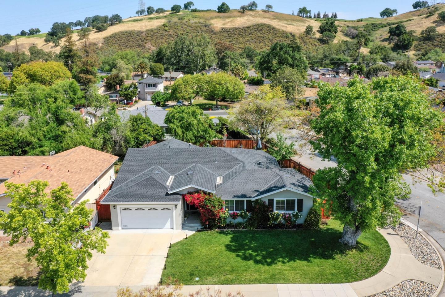 1053 Wallace Drive San Jose, CA 95120 - Photo 6 of 36 an aerial view of a house