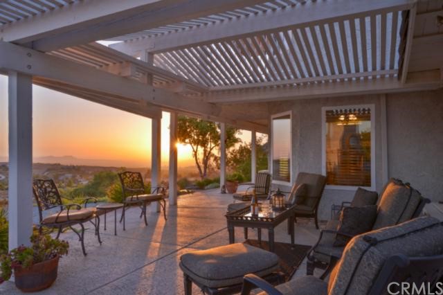 6993 Randwick Road Riverside, CA 92506 - Photo 1 of 1 Relaxing patio at sunset