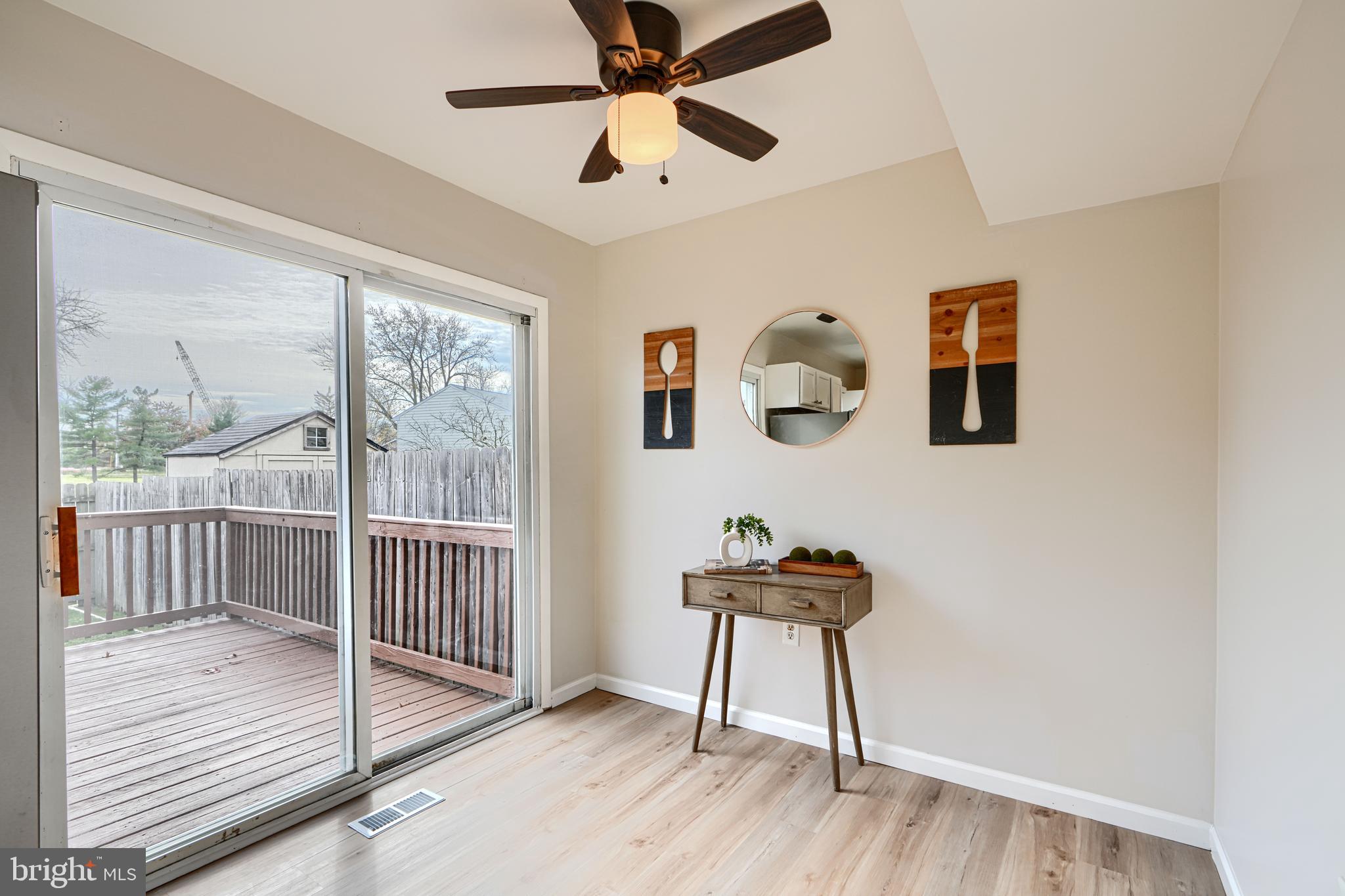 8 King Richard Court, Unit 8 Rosedale, MD 21237 - Photo 16 of 41 a view of a workspace with furniture and a window