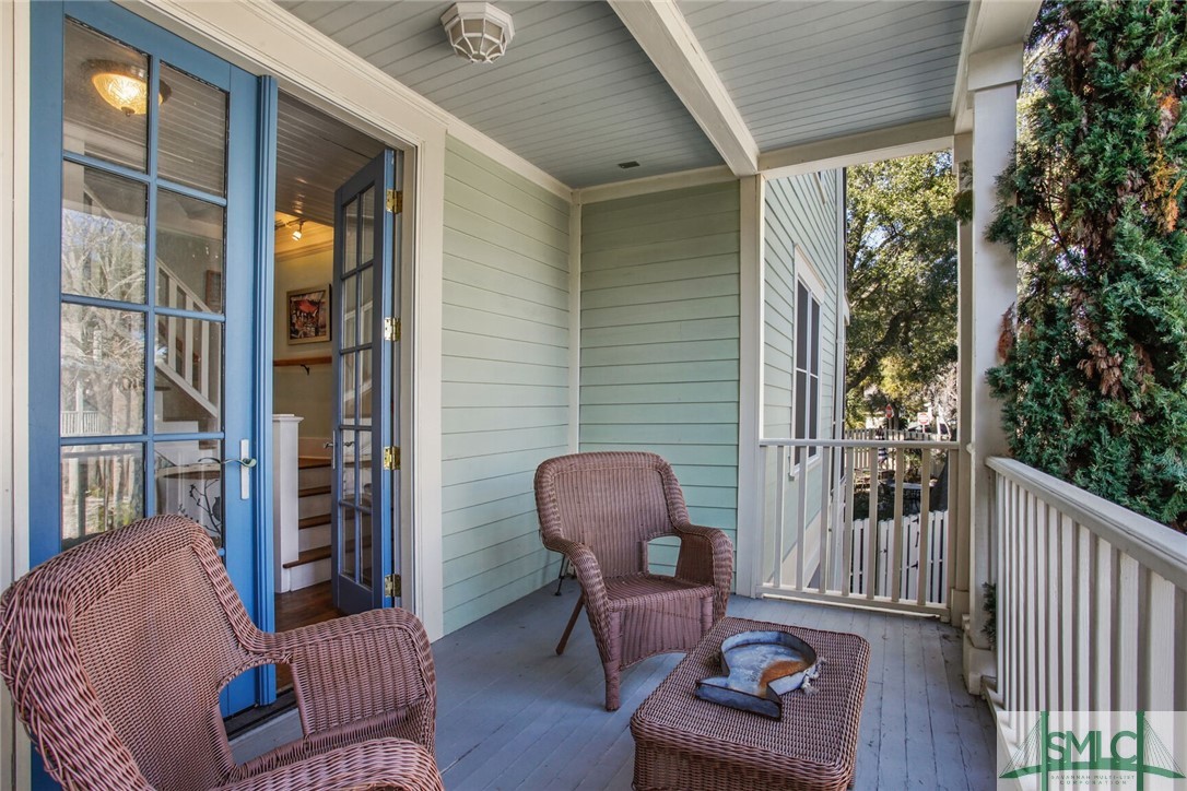 1700 Inlet Avenue Tybee Island, GA 31328 - Photo 28 of 37 Front porch off Main Floor Landing