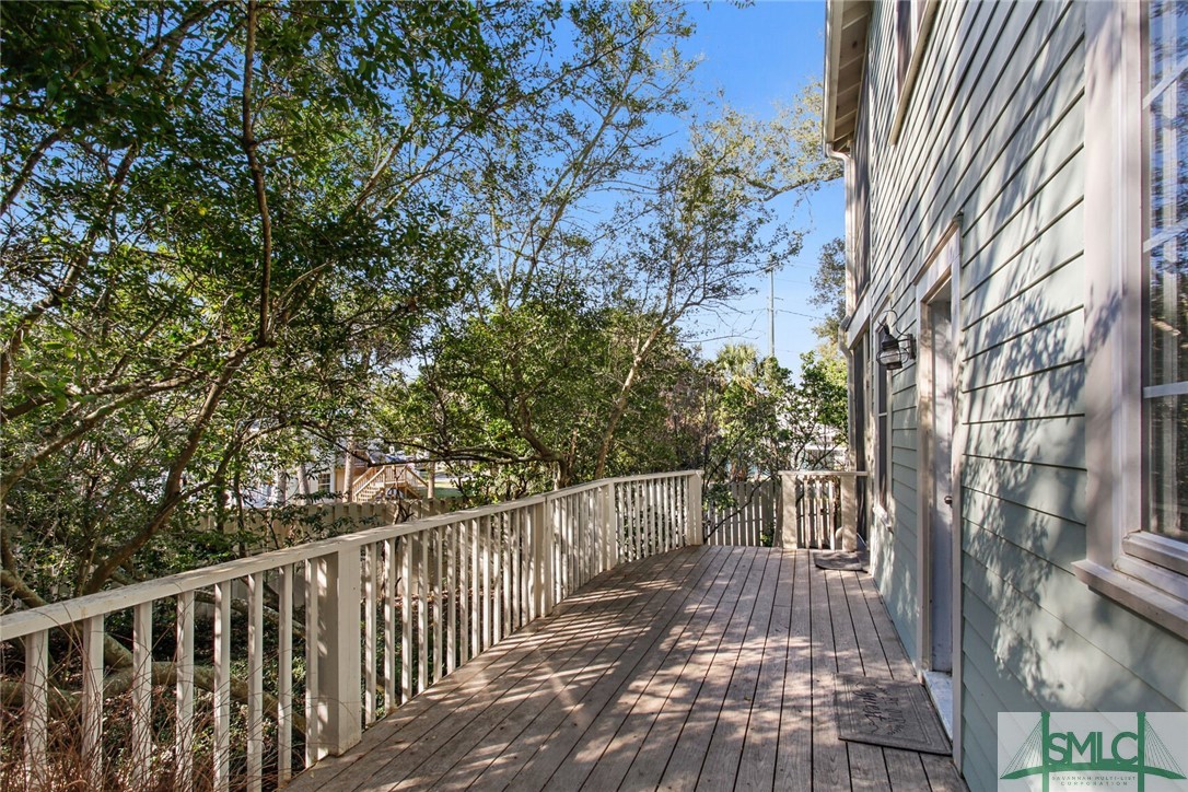 1700 Inlet Avenue Tybee Island, GA 31328 - Photo 31 of 37 Back Deck off Kitchen