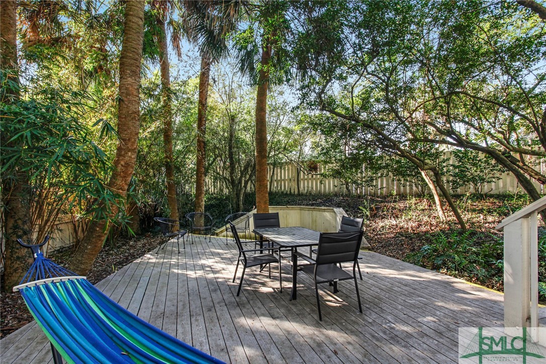 1700 Inlet Avenue Tybee Island, GA 31328 - Photo 32 of 37 Large Deck below Kitchen Deck