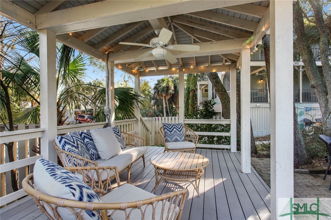 1700 Inlet Avenue Tybee Island, GA 31328 - Photo 36 of 37 Covered Patio